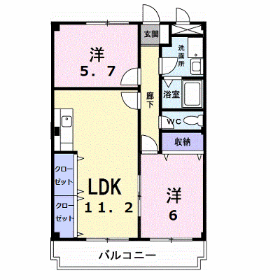 ゴコウマンション 105【管理NO：1-003562001-01040】 ★家具家電は申し込み後に搬入します★ ★2026年10月中旬入居可能★の外観画像