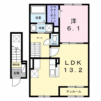 ディオース須走Ⅱ 202【管理NO：1-028916202-02020】 ★家具家電は申し込み後に搬入します★ ★2027年04月上旬入居可能★の外観画像