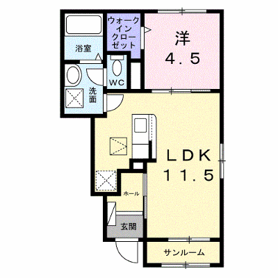 ディオース須走Ⅱ 103【管理NO：1-028916202-01030】 ★家具家電は申し込み後に搬入します★ ★2027年04月上旬入居可能★の外観画像