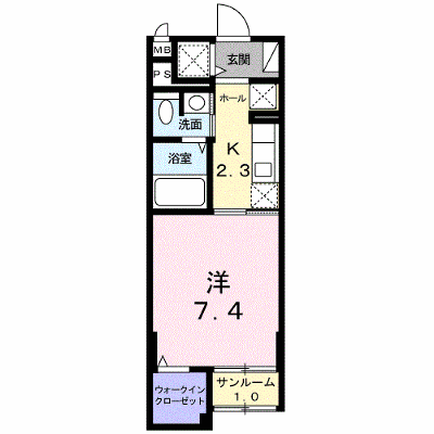 エムズアークⅠ 102【管理NO：1-018106801-01020】 ★家具家電は申し込み後に搬入します★の外観画像