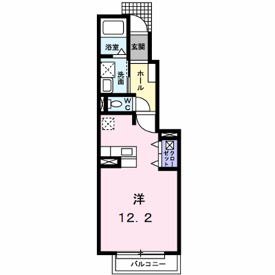 レストプレイスⅡ 102【管理NO：1-013934401-01020】 ★家具家電は申し込み後に搬入します★ ★2026年10月中旬入居可能★の外観画像