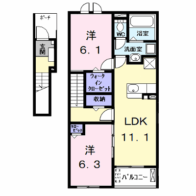 ルミエール中野新町 202【管理NO：1-027365901-02020】 ★家具家電は申し込み後に搬入します★ ★2026年11月中旬入居可能★の外観画像