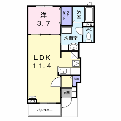 ファミ－ル中野　Ⅱ 102【管理NO：1-015654901-01020】 ★家具家電は申し込み後に搬入します★ ★2026年10月中旬入居可能★の外観画像