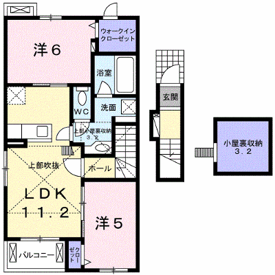 ルピア　Ｍ 203【管理NO：1-020994501-02030】 ★家具家電は申し込み後に搬入します★ ★2026年10月上旬入居可能★の外観画像