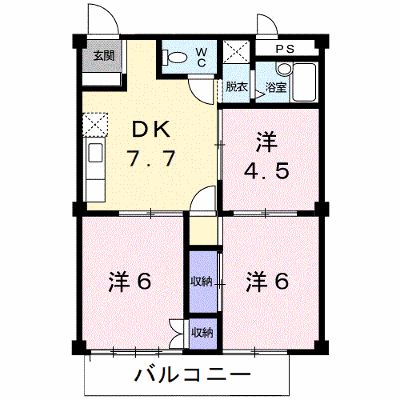 グリーンハイツＫＯＴＯ 202【管理NO：1-000439701-02020】 ★家具家電は申し込み後に搬入します★ ★2026年10月上旬入居可能★の外観画像