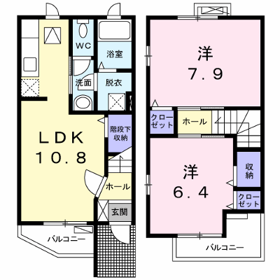 サニーハウス 101【管理NO：1-019056301-01010】 ★家具家電は申し込み後に搬入します★の外観画像