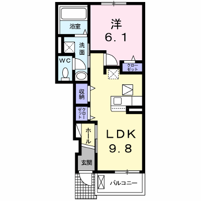 ニューサンパークⅡ 103【管理NO：1-025044501-01030】 ★家具家電は申し込み後に搬入します★ ★2026年10月中旬入居可能★の外観画像