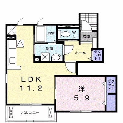 ブエナビスタ 102【管理NO：1-015680001-01020】 ★家具家電は申し込み後に搬入します★ ★2026年11月上旬入居可能★の外観画像