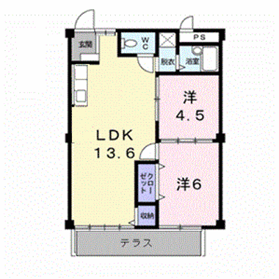 シティハイツたなかＡ 1-B【管理NO：1-002988901-01020】 ★家具家電は申し込み後に搬入します★ ★2026年10月中旬入居可能★の外観画像