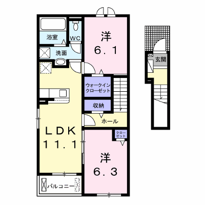 ニューライズ南風　Ａ 203【管理NO：1-028459601-02030】 ★家具家電は申し込み後に搬入します★ ★2027年01月下旬入居可能★の外観画像