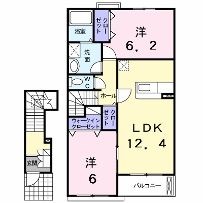 グランデ・ピーノ 203【管理NO：1-013993201-02030】 ★家具家電は申し込み後に搬入します★ ★2026年11月中旬入居可能★の外観画像