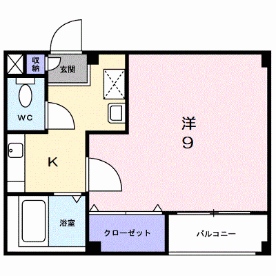 ミドルファンテン 203【管理NO：1-011014301-02030】 ★家具家電は申し込み後に搬入します★ ★2026年10月中旬入居可能★の外観画像