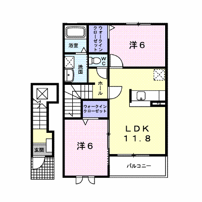 ルミエール　日野　Ⅰ 205【管理NO：1-014621001-02050】 ★家具家電は申し込み後に搬入します★ ★2026年10月下旬入居可能★の外観画像