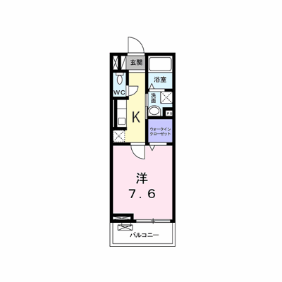 オーキッド 207【管理NO：1-021423201-02060】 ★家具家電は申し込み後に搬入します★ ★2026年10月中旬入居可能★の外観画像