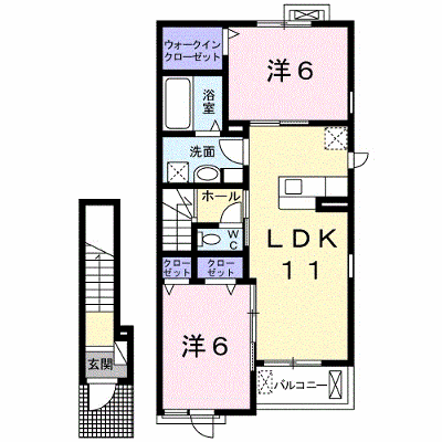 アネラ 205【管理NO：1-024162801-02050】 ★家具家電は申し込み後に搬入します★ ★2026年10月中旬入居可能★の外観画像