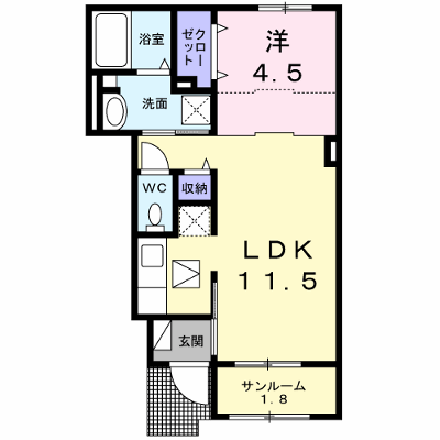 ヴェルナ 103【管理NO：1-027515201-01030】 ★家具家電は申し込み後に搬入します★ ★2026年10月中旬入居可能★の外観画像