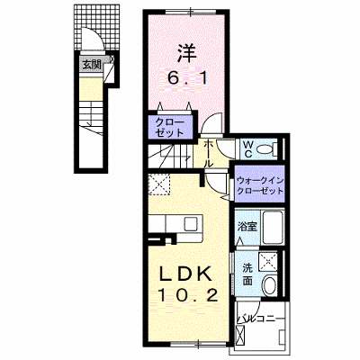 チェルシー 202【管理NO：1-027412001-02020】 ★家具家電は申し込み後に搬入します★の外観画像