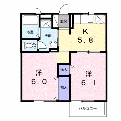 エクセラン春日 201【管理NO：1-007591901-02010】 ★家具家電は申し込み後に搬入します★の外観画像