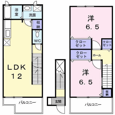 アルカザーレふじ 202【管理NO：1-011019101-02020】 ★家具家電は申し込み後に搬入します★ ★2026年10月中旬入居可能★の外観画像
