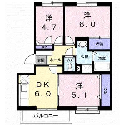 小阪西町Ⅲ番館 301【管理NO：1-004750701-03010】 ★家具家電は申し込み後に搬入します★ ★2026年10月中旬入居可能★の外観画像
