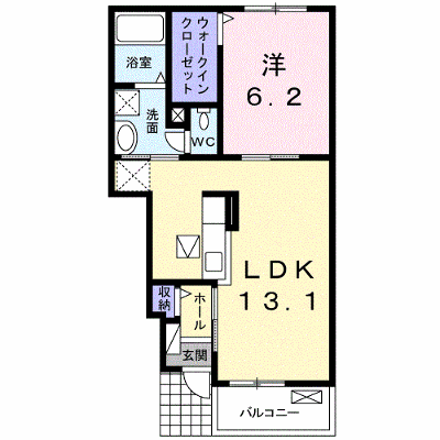 ボヌール岩橋　Ⅰ 103【管理NO：1-020842501-01030】 ★家具家電は申し込み後に搬入します★ ★2026年11月中旬入居可能★の外観画像