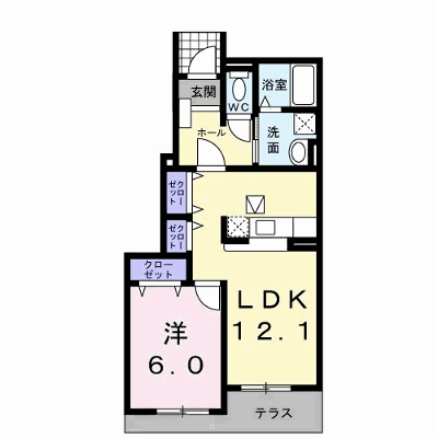 アルコバレ－ノ・ＰＳ　Ｂ 103【管理NO：1-013510202-01030】 ★家具家電は申し込み後に搬入します★ ★2026年10月中旬入居可能★の外観画像