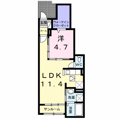 ルーベル柞原　Ⅱ 103【管理NO：1-020934801-01030】 ★家具家電は申し込み後に搬入します★の外観画像