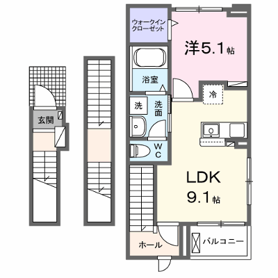 ネオ　コスモス 301【管理NO：1-027349801-03010】 ★家具家電は申し込み後に搬入します★ ★2026年10月中旬入居可能★の外観画像