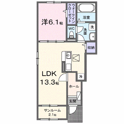 グラン・ジュテⅦ 101【管理NO：1-028574201-01010】 ★家具家電は申し込み後に搬入します★ ★2026年10月上旬入居可能★の外観画像
