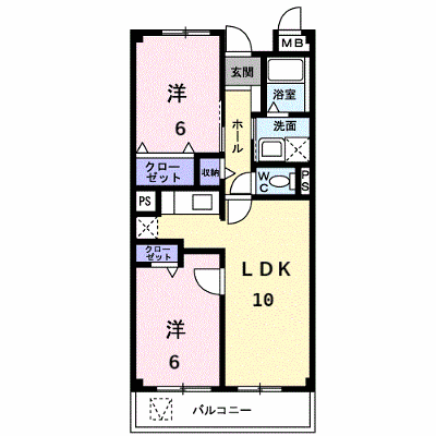 ヴェルドミール今津 403【管理NO：1-010748101-04030】 ★家具家電は申し込み後に搬入します★ ★2026年10月上旬入居可能★の外観画像
