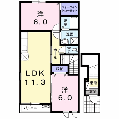 グリーン　ワールドⅡ 201【管理NO：1-016977902-02010】 ★家具家電は申し込み後に搬入します★ ★2026年11月上旬入居可能★の外観画像