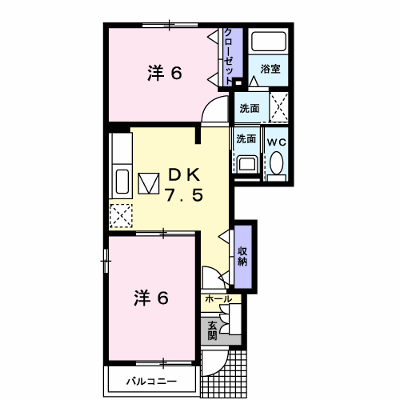 サンピエーノ高井Ａ 101【管理NO：1-012502001-01010】 ★家具家電は申し込み後に搬入します★ ★2026年10月中旬入居可能★の外観画像