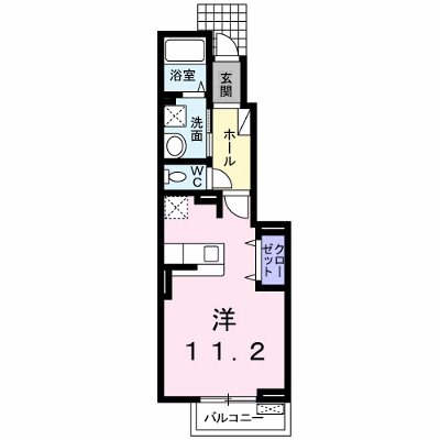 メゾンカメリアⅡ 102【管理NO：1-019341801-01020】 ★家具家電は申し込み後に搬入します★ ★2026年10月中旬入居可能★の外観画像