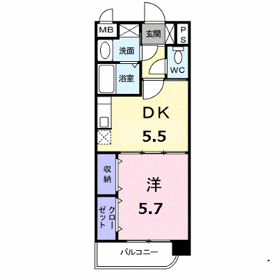 スカイエル長尾 207【管理NO：1-011185501-02070】 ★家具家電は申し込み後に搬入します★ ★2026年10月中旬入居可能★の外観画像