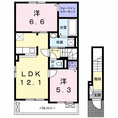 ユーリ・カーサ 201【管理NO：1-026609401-02010】 ★家具家電は申し込み後に搬入します★ ★2026年10月中旬入居可能★の外観画像