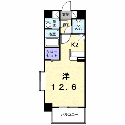 グロリオーサ 308【管理NO：1-014073201-03080】 ★家具家電は申し込み後に搬入します★ ★2026年10月中旬入居可能★の外観画像