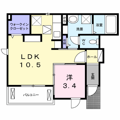 グランドソレイユ戸石 101【管理NO：1-022076101-01010】 ★家具家電は申し込み後に搬入します★ ★2026年10月下旬入居可能★の外観画像