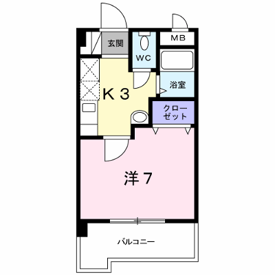 シーポート花時計 102【管理NO：1-011333001-01020】 ★家具家電は申し込み後に搬入します★ ★2026年10月下旬入居可能★の外観画像