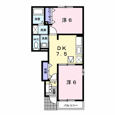 ヴィラＳＨＩＭＩＺＵ　Ｂ 102【管理NO：1-013401202-01020】 ★家具家電は申し込み後に搬入します★ ★2026年10月中旬入居可能★の外観画像