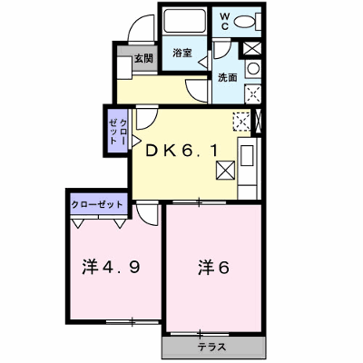 コンドミニアム国分Ｂ 102【管理NO：1-012867002-01020】 ★家具家電は申し込み後に搬入します★の外観画像