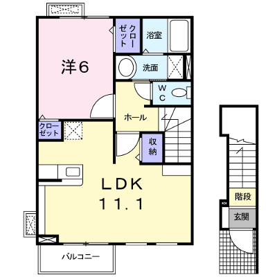 サンフォーリスト 203【管理NO：1-016247001-02030】 ★家具家電は申し込み後に搬入します★ ★2026年11月上旬入居可能★の外観画像