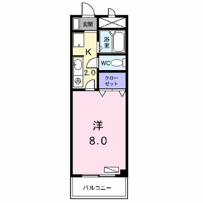 メゾン・ラスター 308【管理NO：1-006108501-03070】 ★家具家電は申し込み後に搬入します★ ★2026年10月中旬入居可能★の外観画像