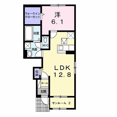 ビラビスタ館山那古Ⅰ 103【管理NO：1-026509301-01030】 ★家具家電は申し込み後に搬入します★ ★2026年09月中旬入居可能★の外観画像