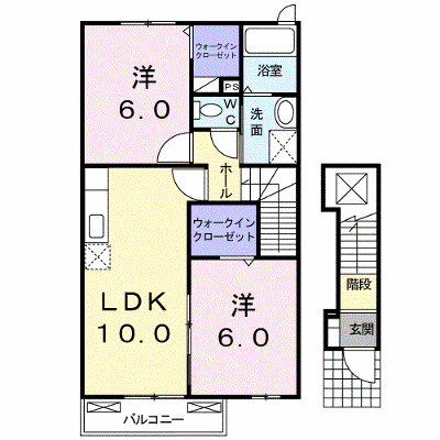 ブリリアンス　ケイＡ 201【管理NO：1-015790901-02010】 ★家具家電は申し込み後に搬入します★ ★2026年11月中旬入居可能★の外観画像