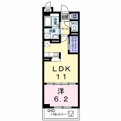 プロムナードⅣ 302【管理NO：1-016228601-03020】 ★家具家電は申し込み後に搬入します★ ★2026年10月中旬入居可能★の外観画像