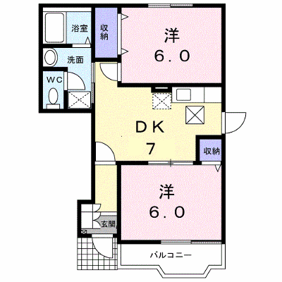 ティンカーベル 103【管理NO：1-010543501-01030】 ★家具家電は申し込み後に搬入します★ ★2026年10月中旬入居可能★の外観画像