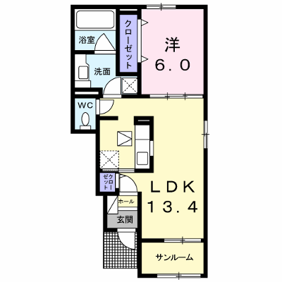 Ｗｉｌｌ　Ⅱ 106【管理NO：1-021127501-01050】 ★家具家電は申し込み後に搬入します★ ★2026年10月下旬入居可能★の外観画像