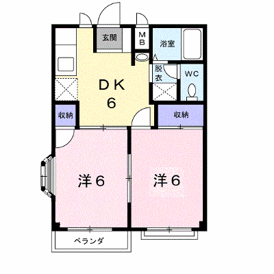 美宝　３ 105【管理NO：1-006874003-01040】 ★家具家電は申し込み後に搬入します★ ★2026年10月上旬入居可能★の外観画像