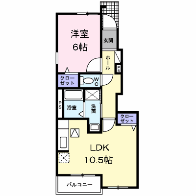 フロレスタ桜木 103【管理NO：1-014582301-01030】 ★家具家電は申し込み後に搬入します★ ★2026年10月中旬入居可能★の外観画像