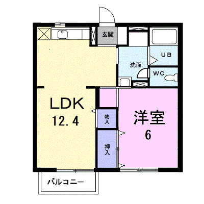 イケガヤコーポⅡ 203【管理NO：1-006755901-02030】 ★家具家電は申し込み後に搬入します★ ★2026年10月下旬入居可能★の外観画像